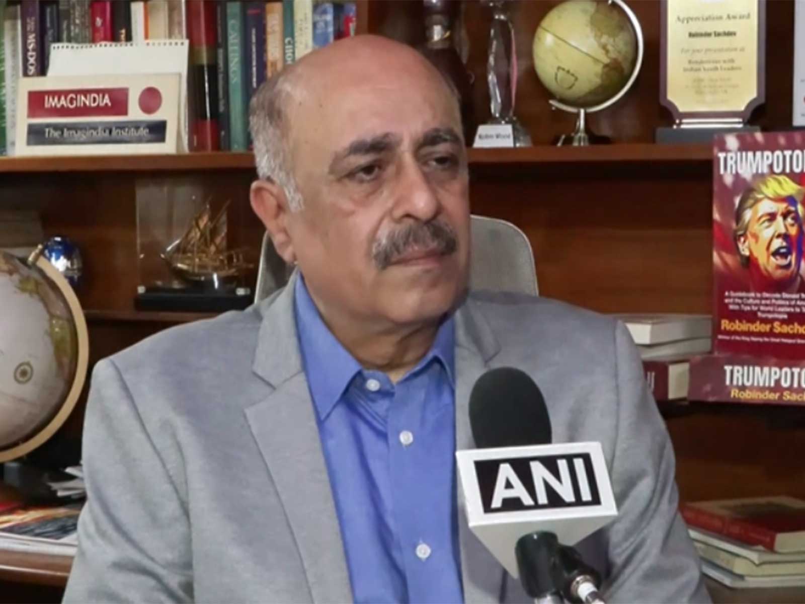 Foreign Affairs Expert Robinder Sachdev (Photo/ANI)