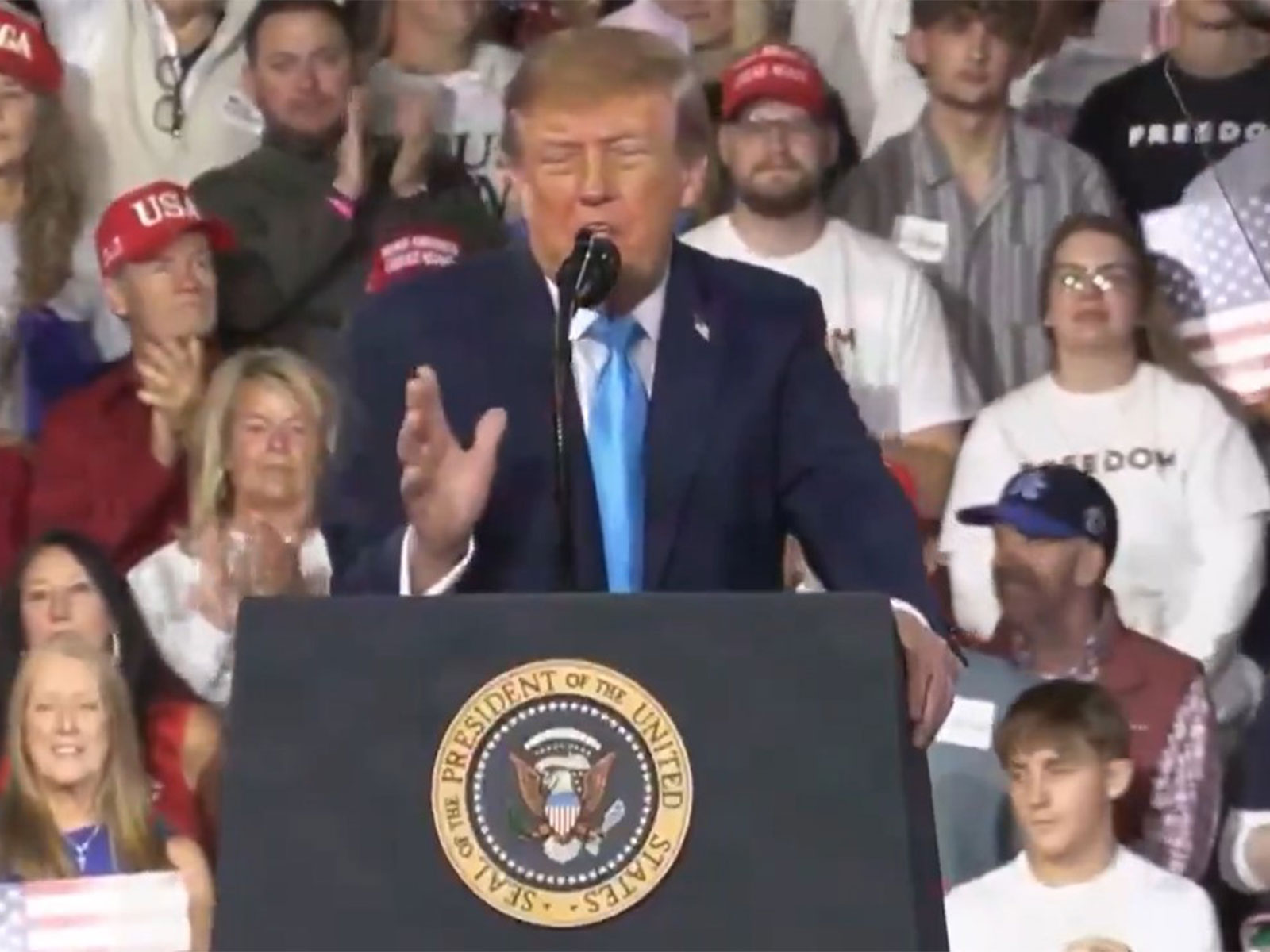 US President Donald Trump (Photo/X/@RapidResponse47)