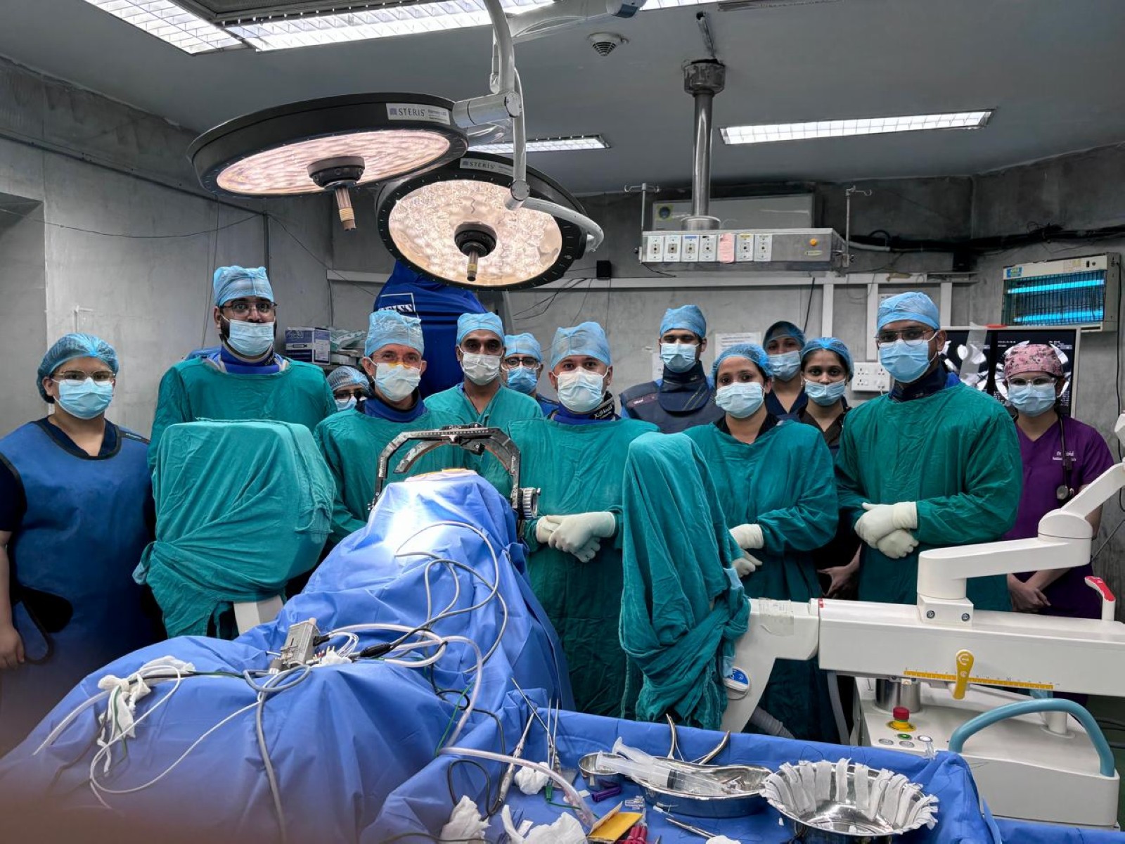 DBS functional neurosurgery conducted at RML Hospital (Photo/RML Hospital)
