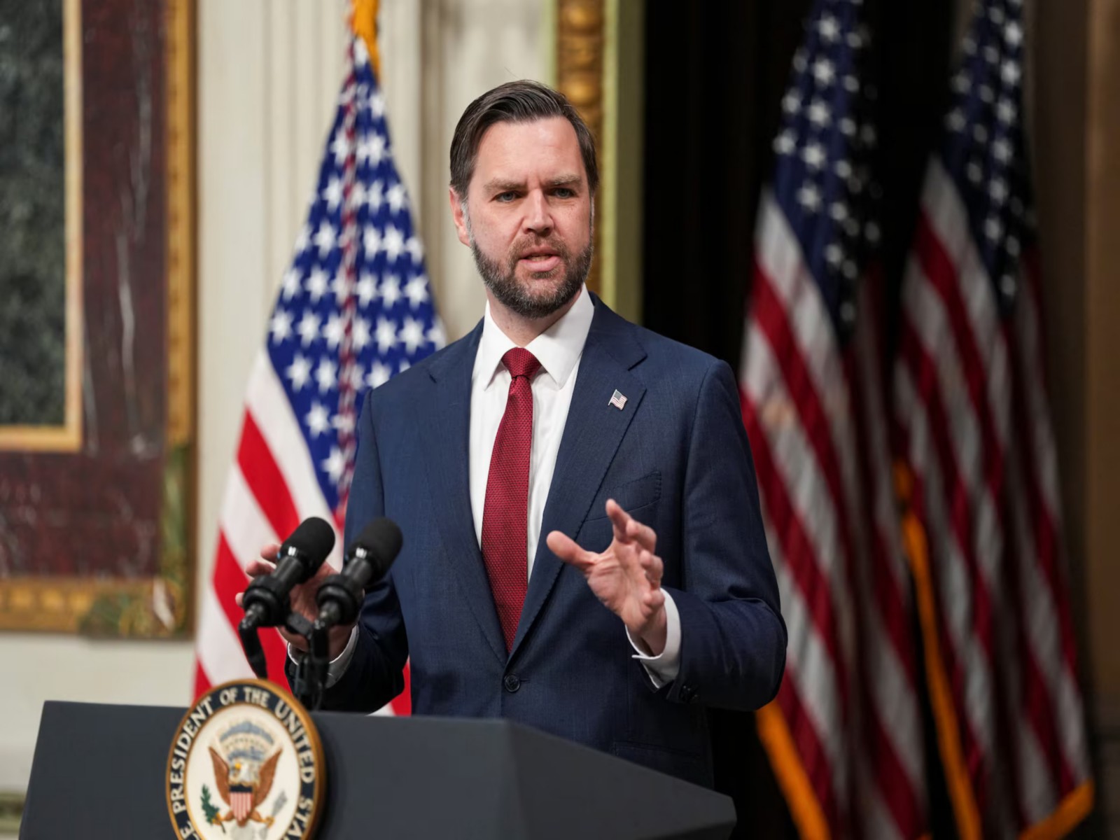 United States Vice President JD Vance (Photo/Reuters)