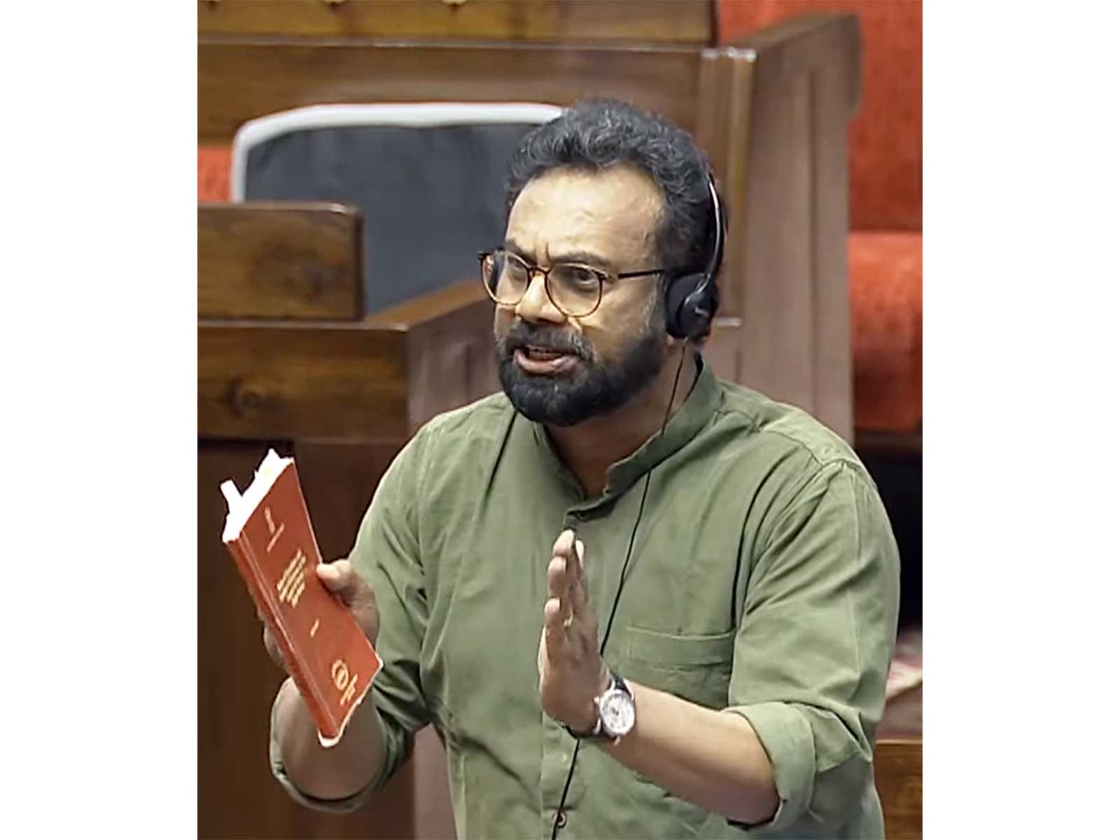 CPI(M) MP John Brittas (Photo/Sansad TV) CPI(M) MP John Brittas (Photo/Sansad TV)