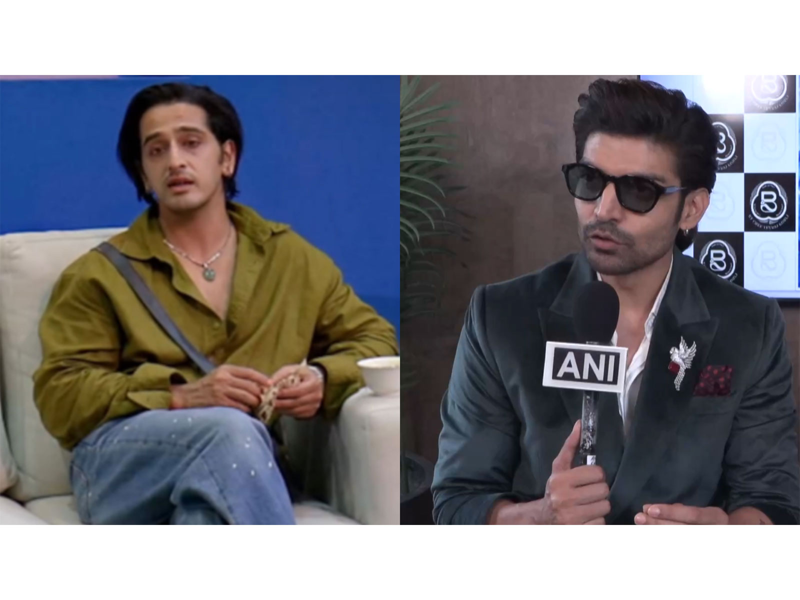 Qazi Touqeer (L) Gurmeet Choudhary (R) (Photos/Jio Hotstar Reality/ANI) Qazi Touqeer (L) Gurmeet Choudhary (R) (Photos/Jio Hotstar Reality/ANI)