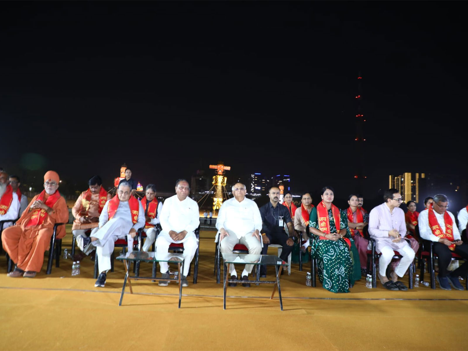 Gujarat CM Bhupendra Patel participated in the Vijayadashami celebrations in Ahmedabad (Photo/Gujarat CMO)