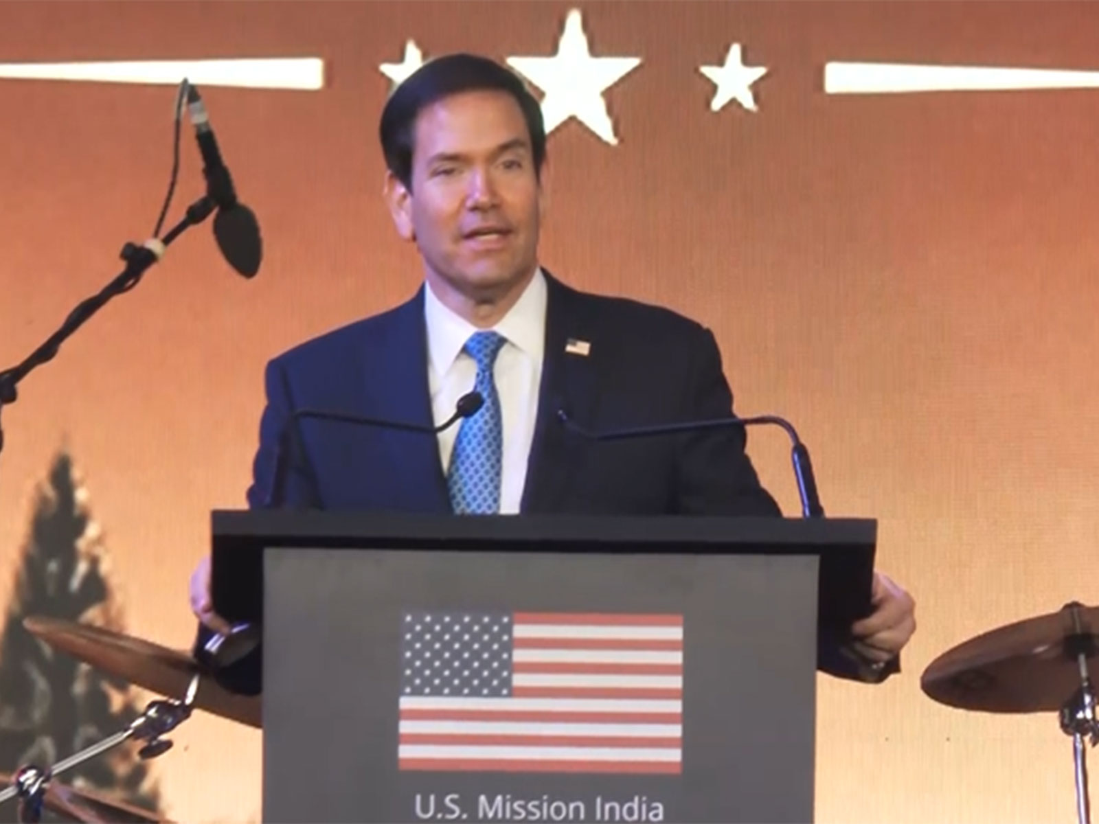US Secretary of State Marco Rubio  in Mumbai (Photo/ANI)