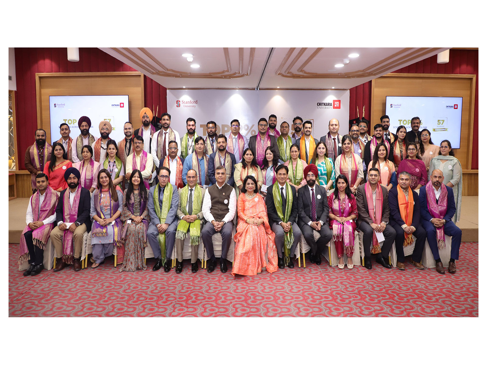 57 Chitkara University researchers earn recognition among the world’s Top 2% Scientists in the prestigious Stanford University–Elsevier report