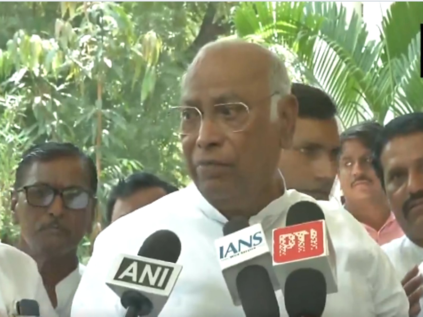 Congress president and Leader of Opposition in the Rajya Sabha Mallikarjun Kharge (Photo/ANI)