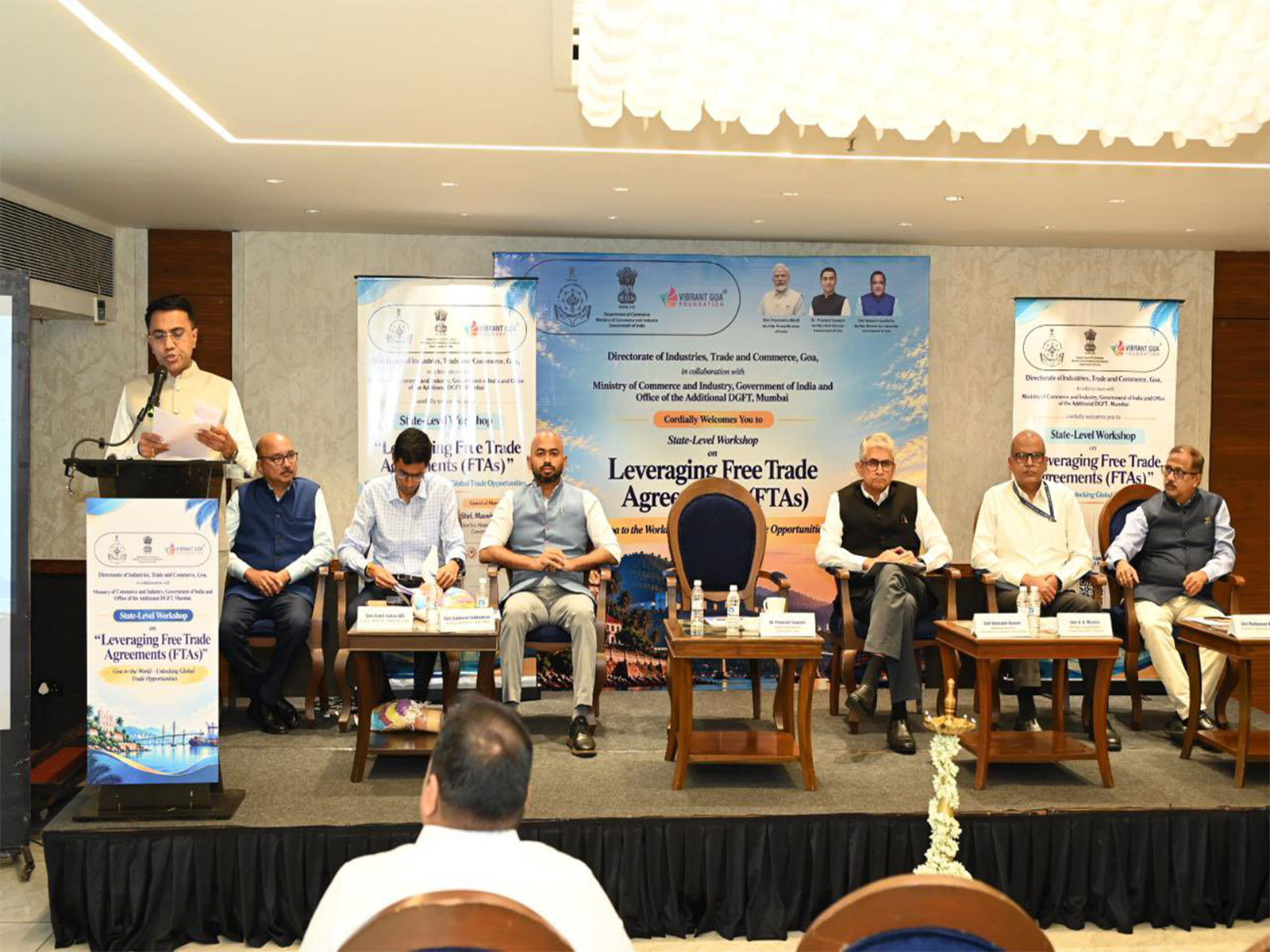 India launches state-level outreach to help MSMEs, farmers tap FTA export opportunities. (Photo-X/@PiyushGoyal) India launches state-level outreach to help MSMEs, farmers tap FTA export opportunities. (Photo-X/@PiyushGoyal)