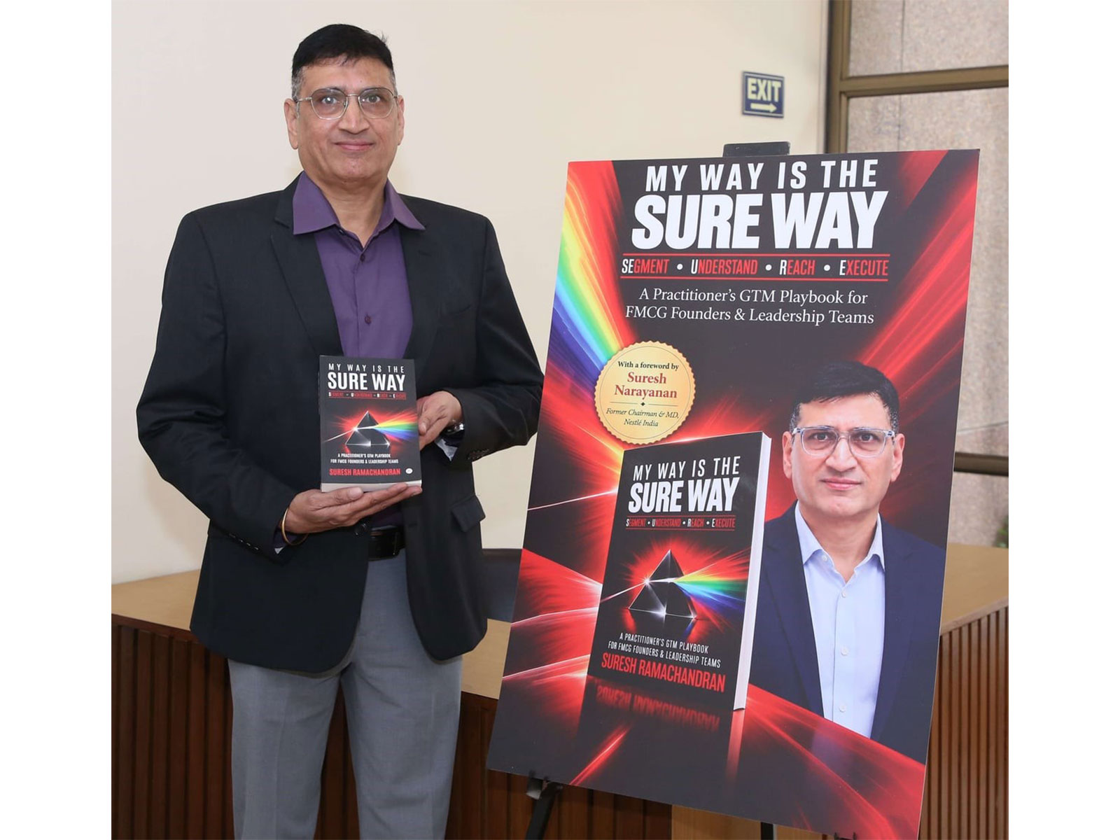 FMCG veteran Suresh Ramachandran launches My Way Is the SURE Way, a practical playbook for scaling consumer businesses