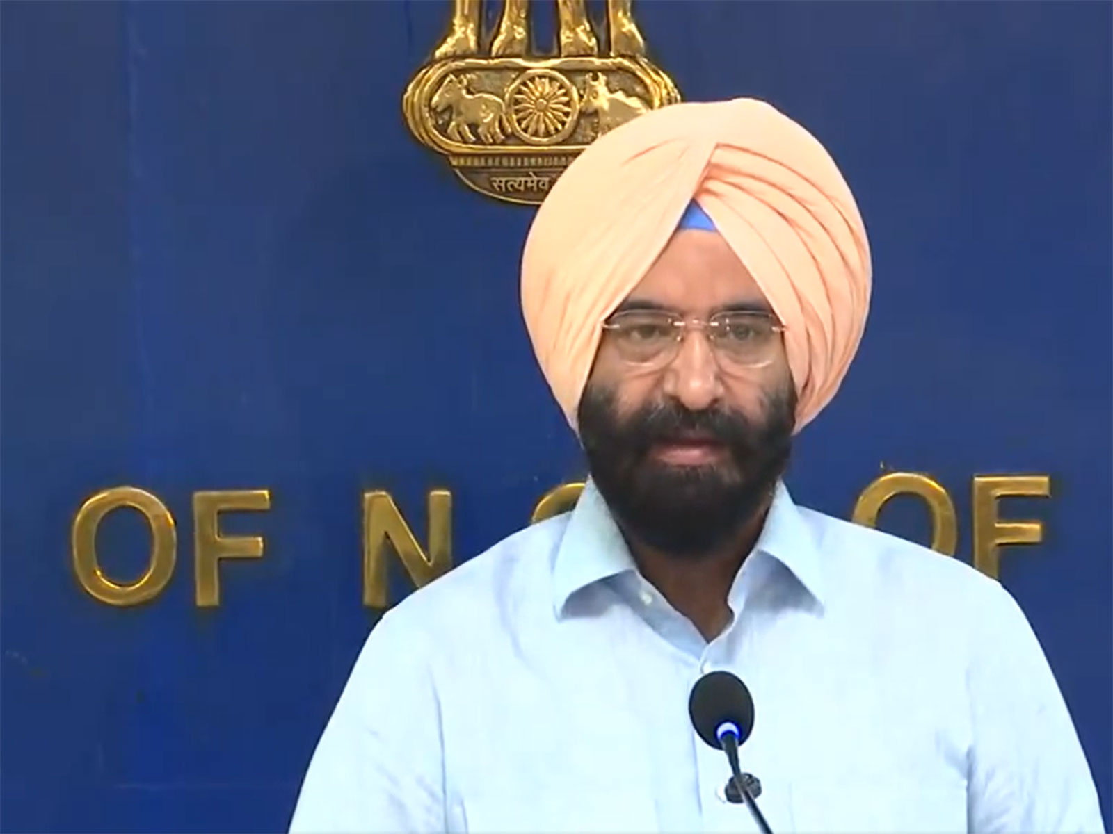 Delhi Environment Minister Manjinder Singh Sirsa (Photo/ANI)