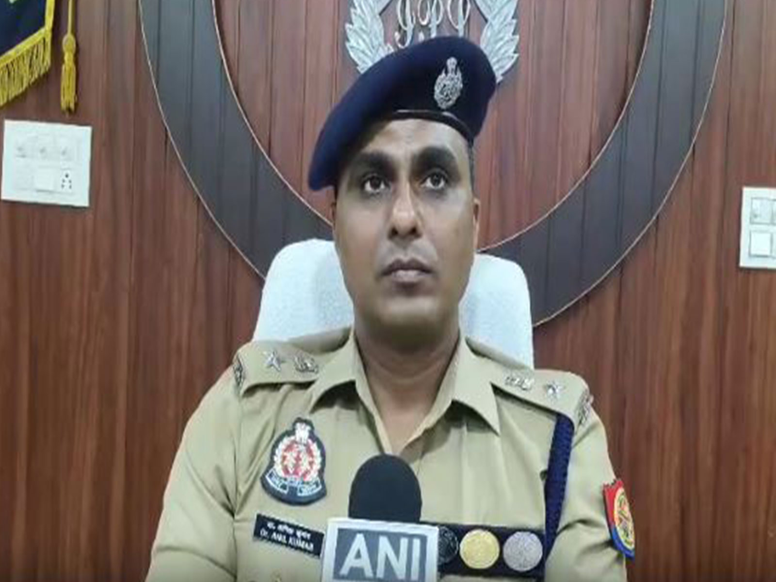 Azamgarh SSP Anil Kumar (Photo/ANI)