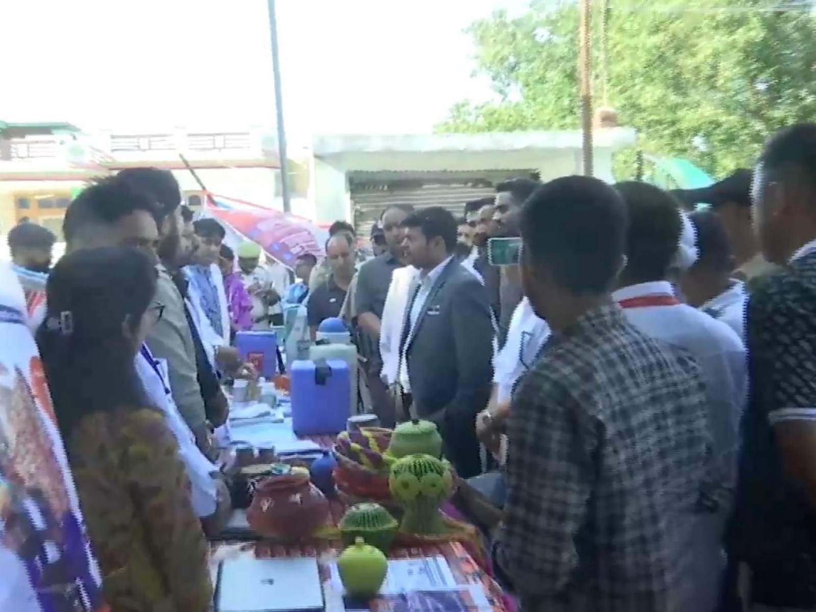 Rajouri DC holds block diwas in border village of Bhawani (Photo/ANI)