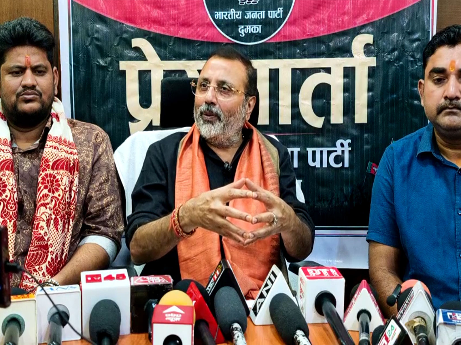 BJP MP Nishikant Dubey (Photo/ANI)