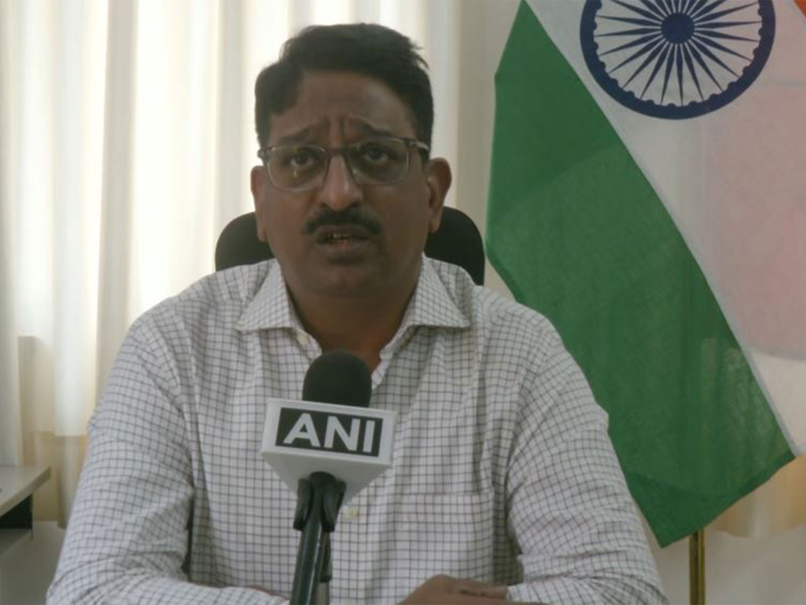 Tripura Director General of Police (DGP) GS Rao (Photo/ANI)