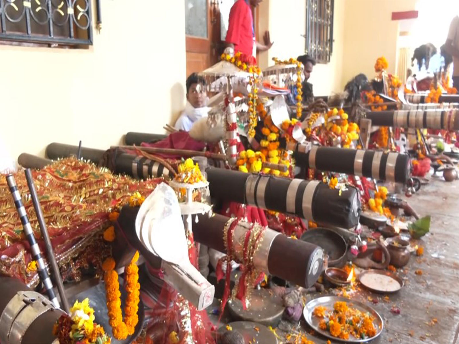 Deities participate in Bastar Dussehra (Photo/ANI) Deities participate in Bastar Dussehra (Photo/ANI)