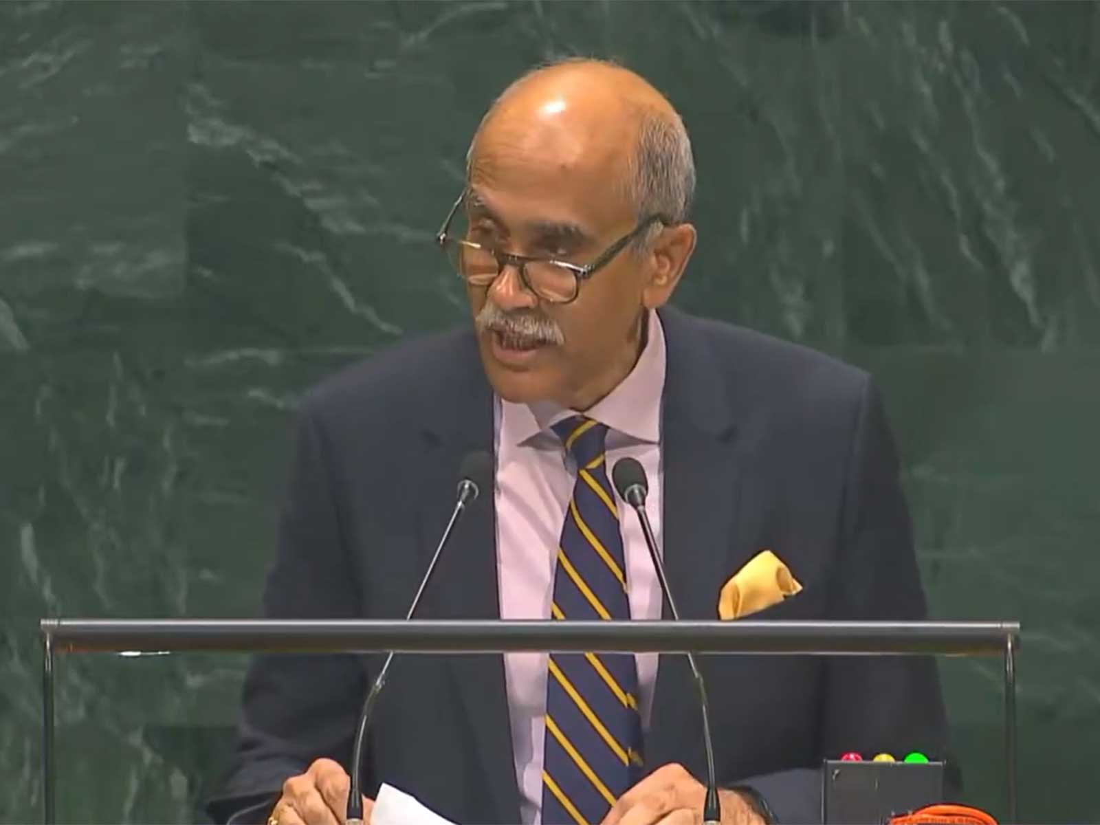  Ambassador Parvathaneni Harish, India's Permanent Representative to the UN (Photo/X/@AmbHarishP)