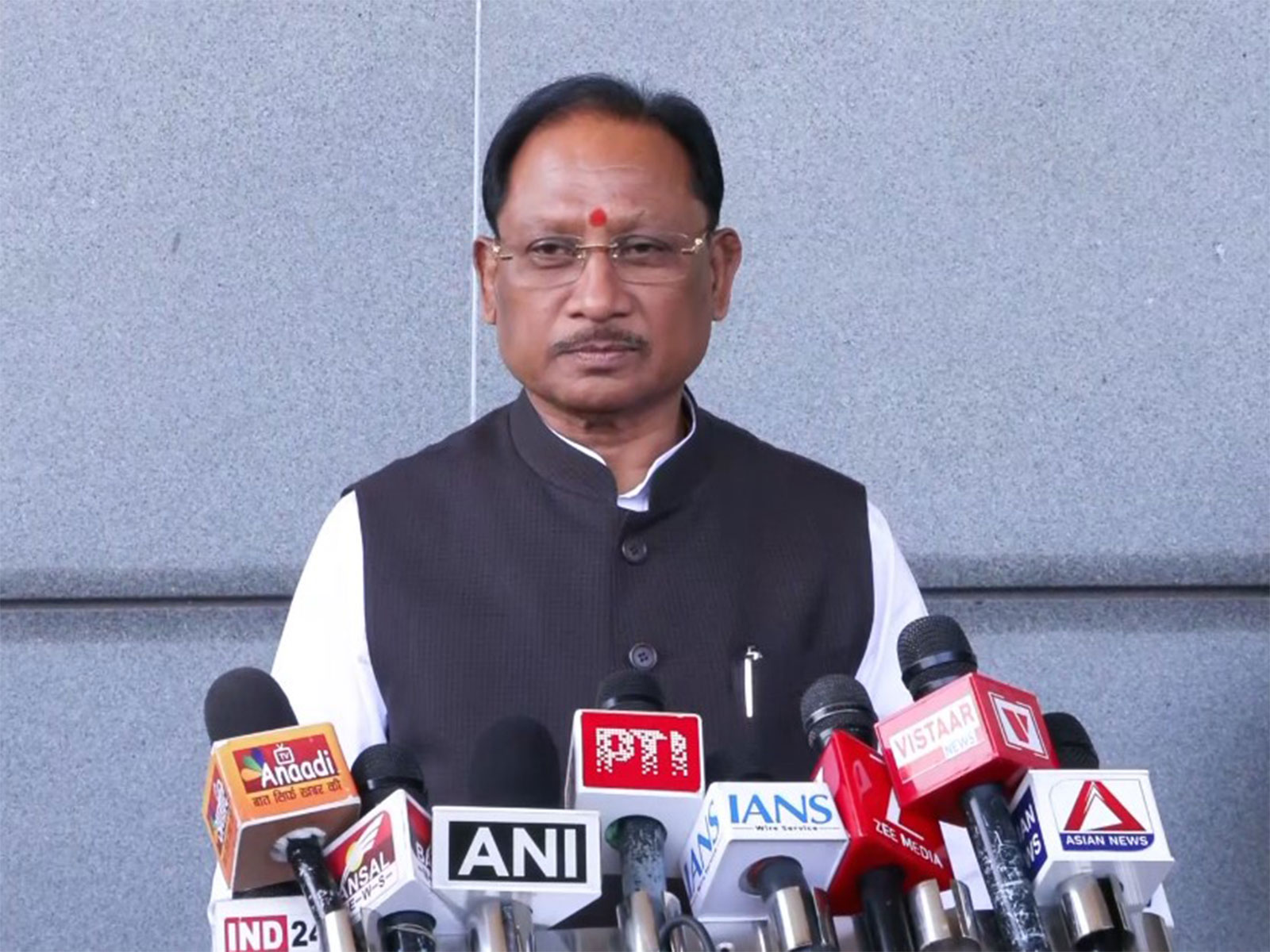 Chhattisgarh Chief Minister Vishnu Deo Sai (Photo/ANI) Chhattisgarh Chief Minister Vishnu Deo Sai (Photo/ANI)