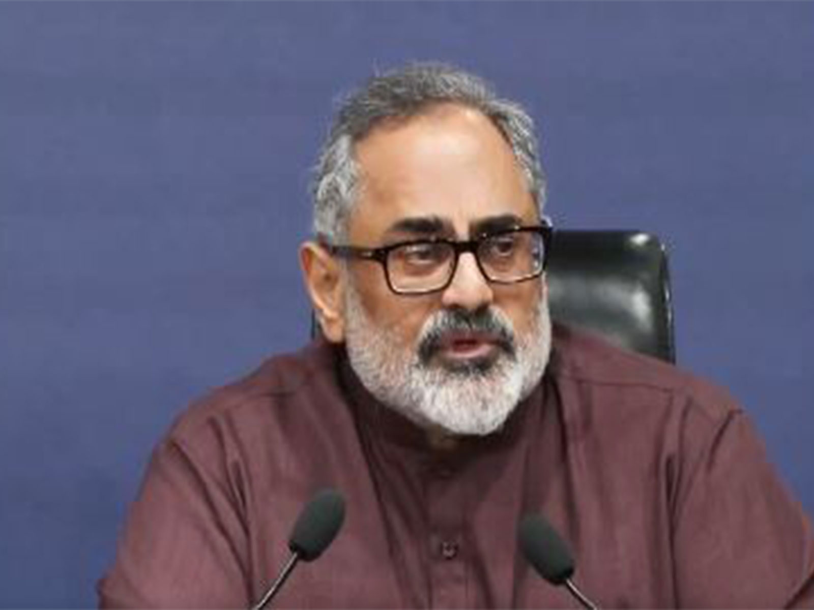 BJP leader Rajeev Chandrasekhar (Photo/ANI)