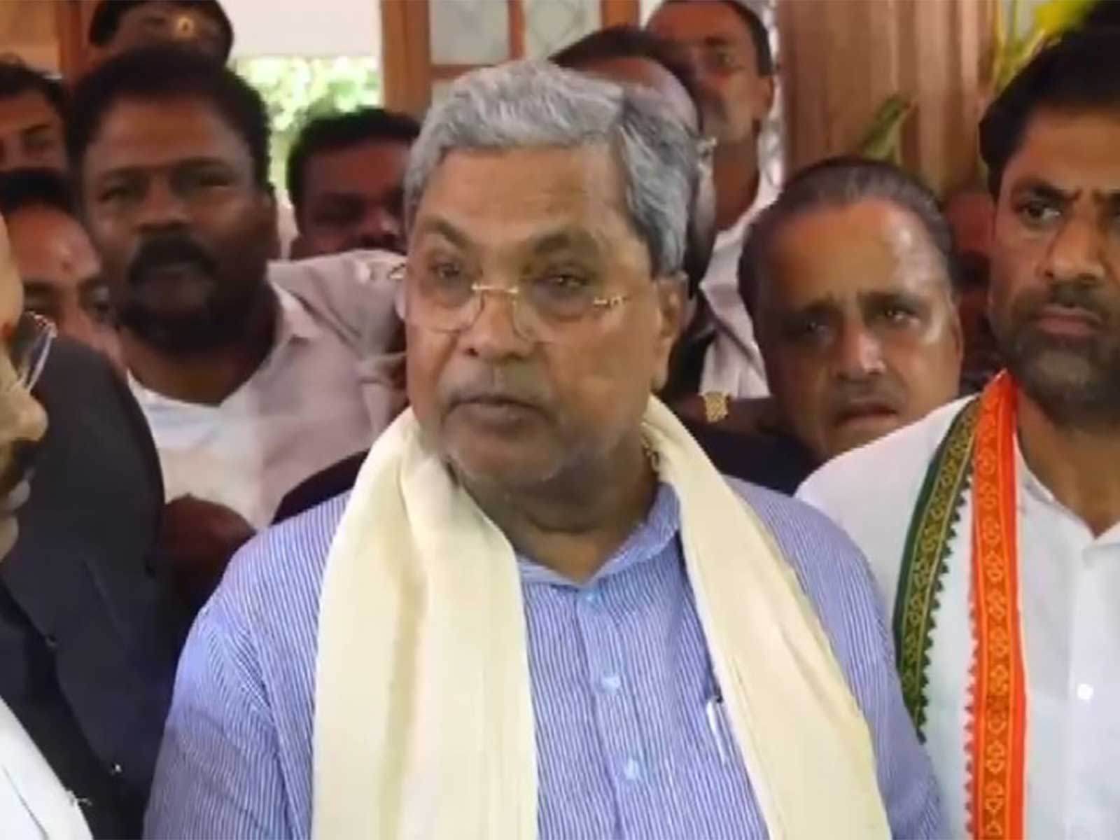 Former Karnataka Chief Minister Siddaramaiah (Photo/ANI) Former Karnataka Chief Minister Siddaramaiah (Photo/ANI)
