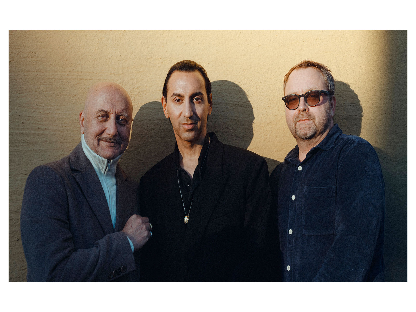 Actor Anupam Kher, writer Sunil Munshi, and director Jens Jonsson (Photo/Instagram@ sirihjortonwagner) Actor Anupam Kher, writer Sunil Munshi, and director Jens Jonsson (Photo/Instagram@ sirihjortonwagner)