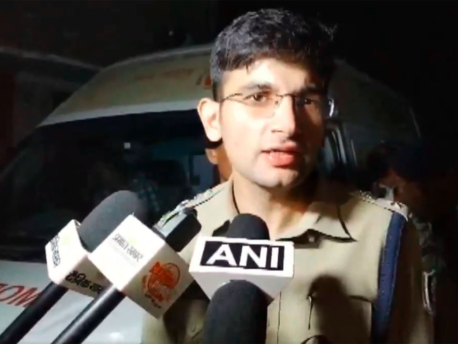 Siwan Superintendent of Police Bharat Soni (Photo/ANI)