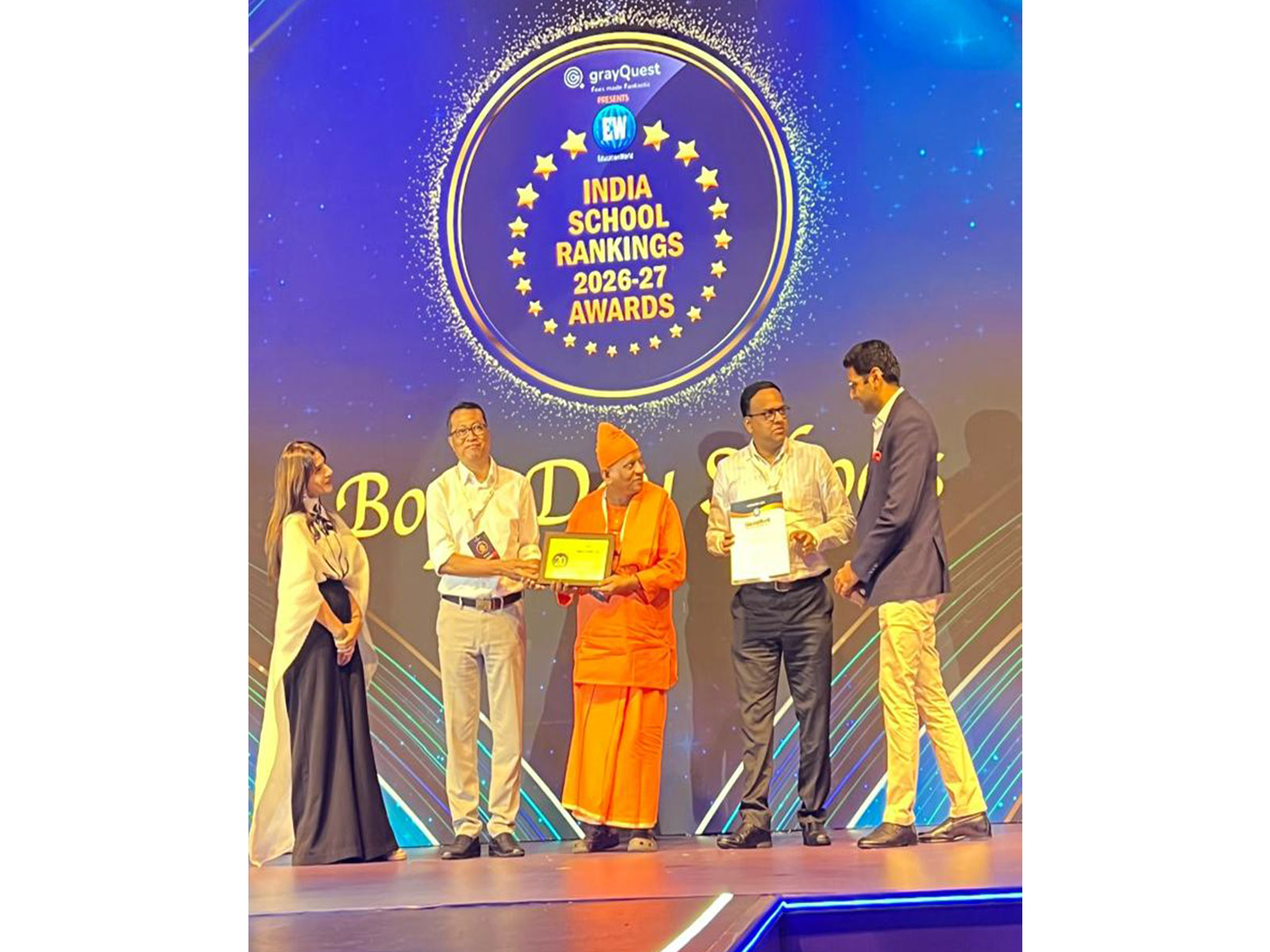 Ramakrishna Mission Vidyalaya secures 20th rank nationally (Photo/ANI) Ramakrishna Mission Vidyalaya secures 20th rank nationally (Photo/ANI)