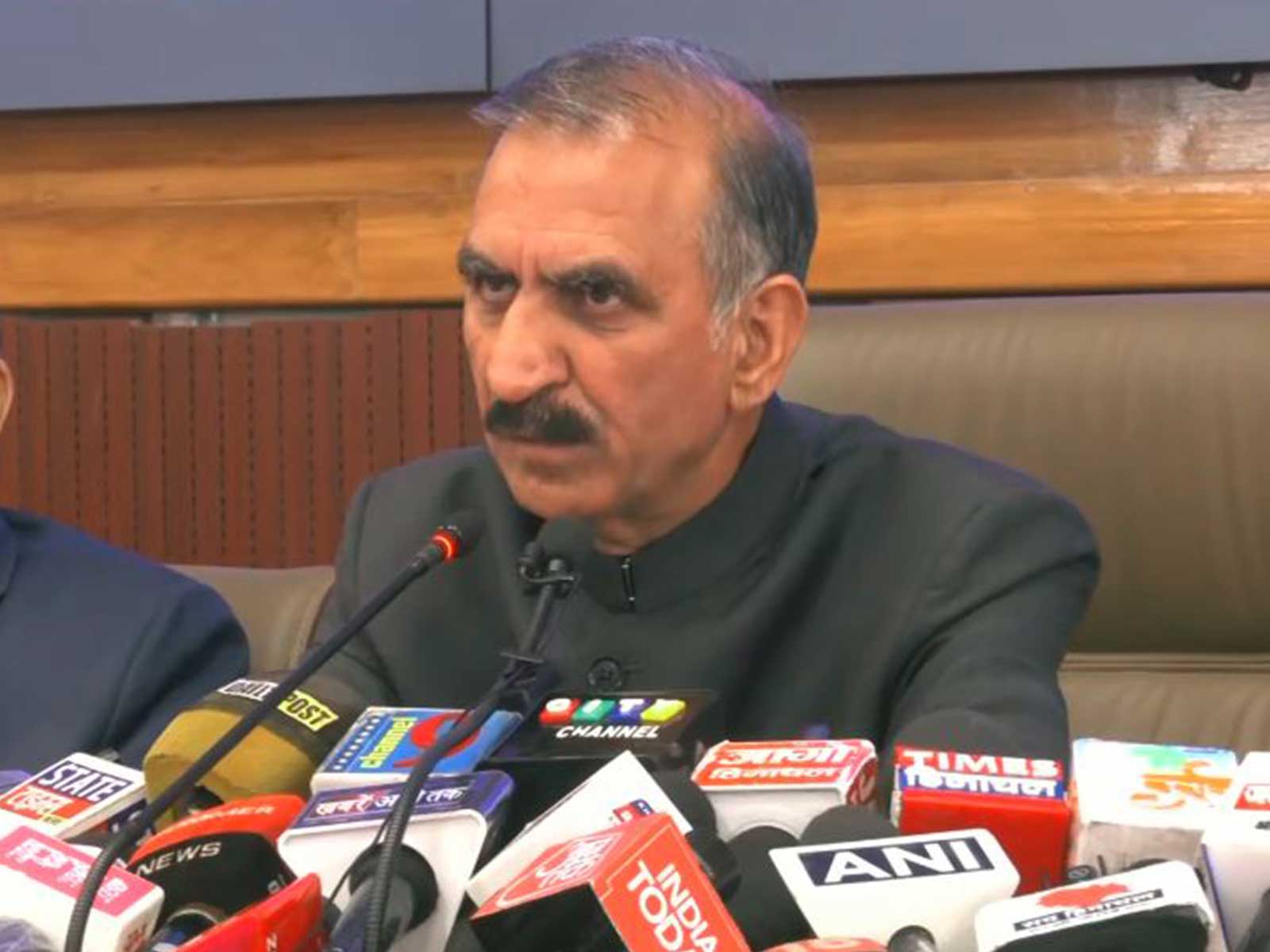 Chief Minister of Himachal Pradesh Sukhvinder Singh Sukhu (Photo/ANI)