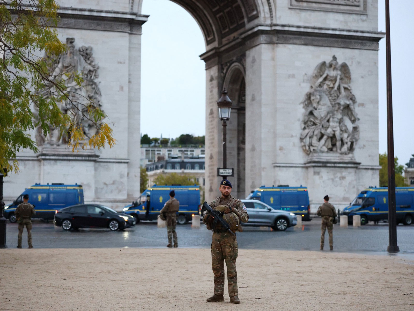 Security forces deployed in Paris ahead of protest (Photo/Reuters)