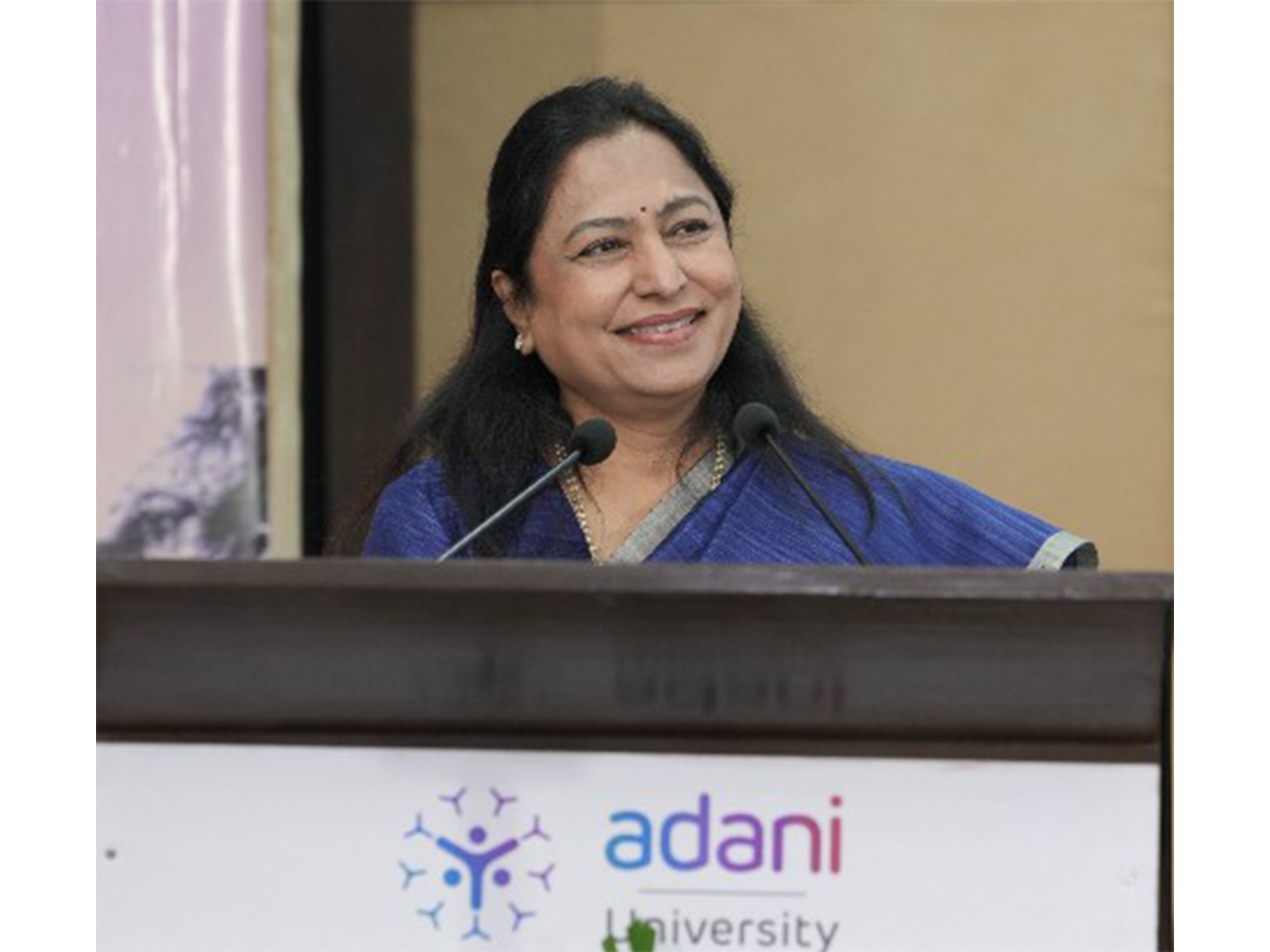 Priti Adani, President of Adani University (Photo/Adani Group)