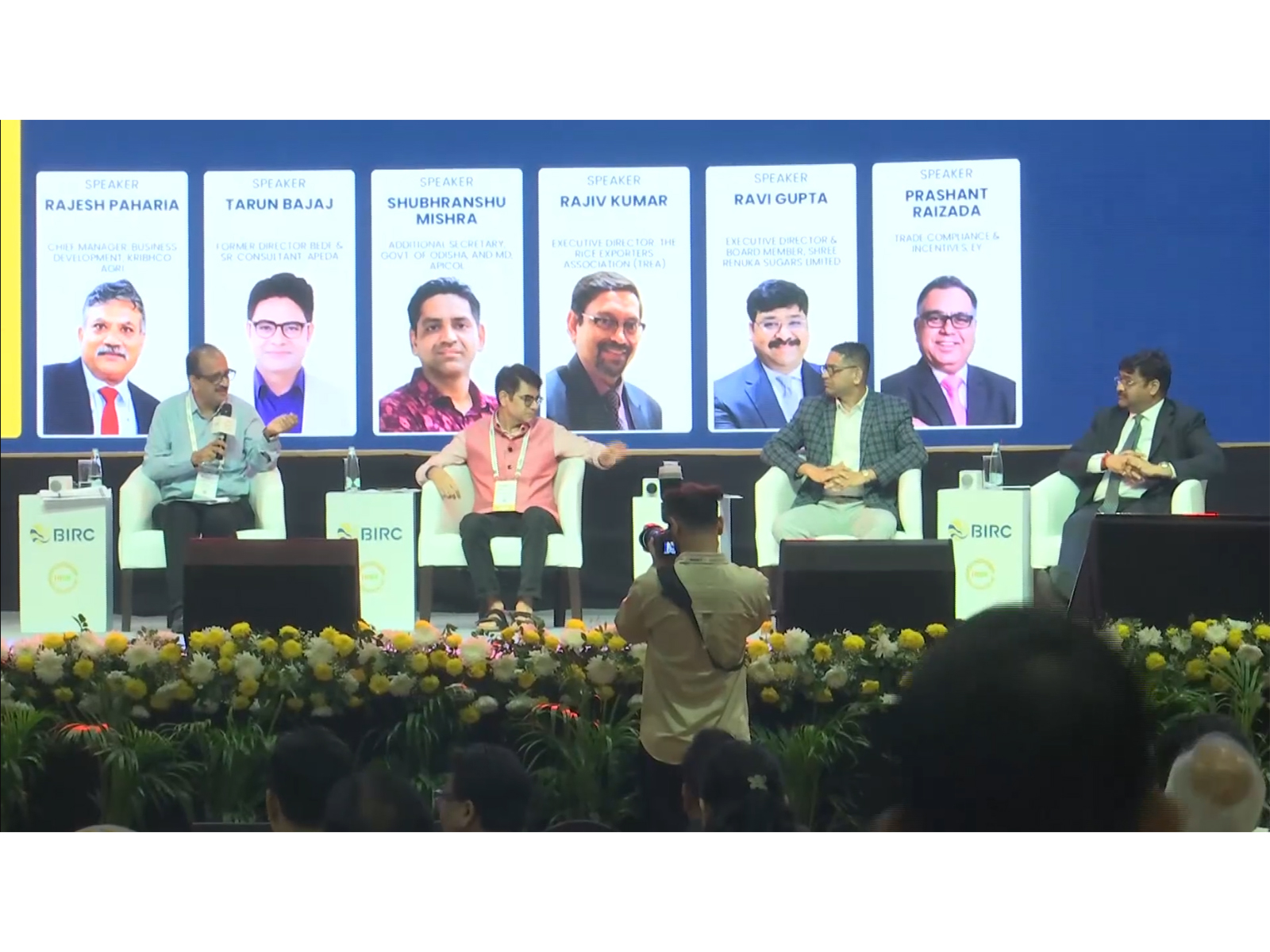 Industry leaders discuss rice export opportunities at BIRC 2026 (Photo/ANI) Industry leaders discuss rice export opportunities at BIRC 2026 (Photo/ANI)