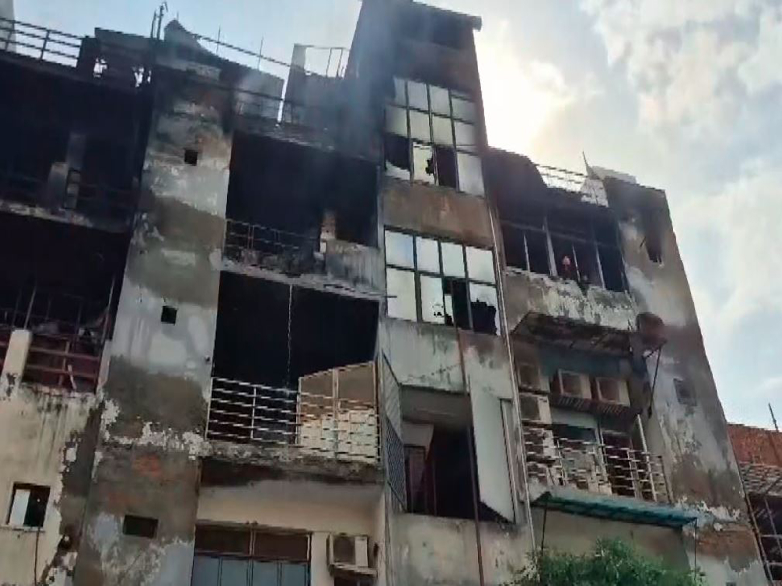Visuals of the factory where fire broke out in Delhi's Mayapuri Industrial Area (Photo/ANI) Visuals of the factory where fire broke out in Delhi's Mayapuri Industrial Area (Photo/ANI)