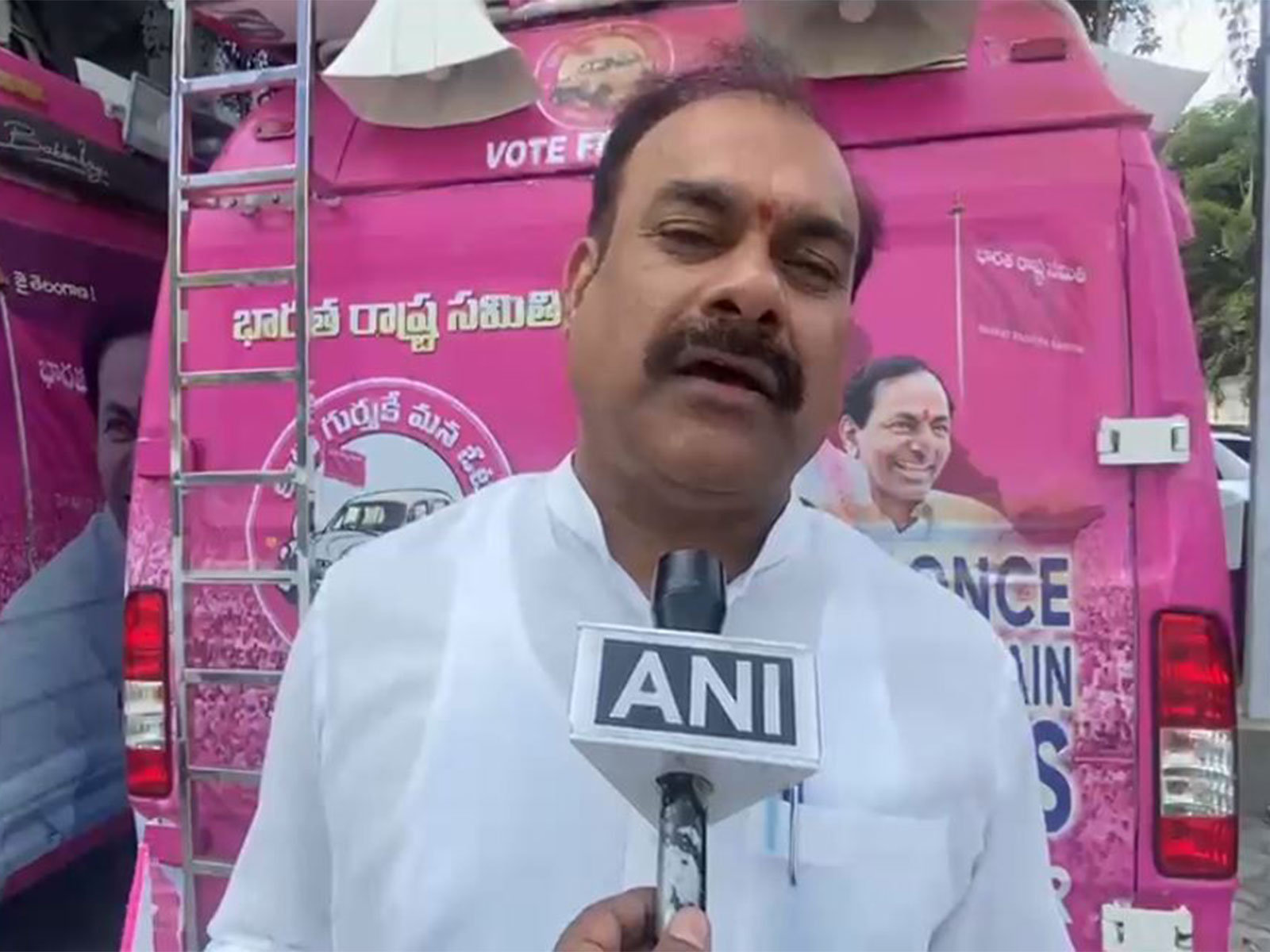 BRS spokesperson Ravula Sridhar (Photo/ANI) BRS spokesperson Ravula Sridhar (Photo/ANI)