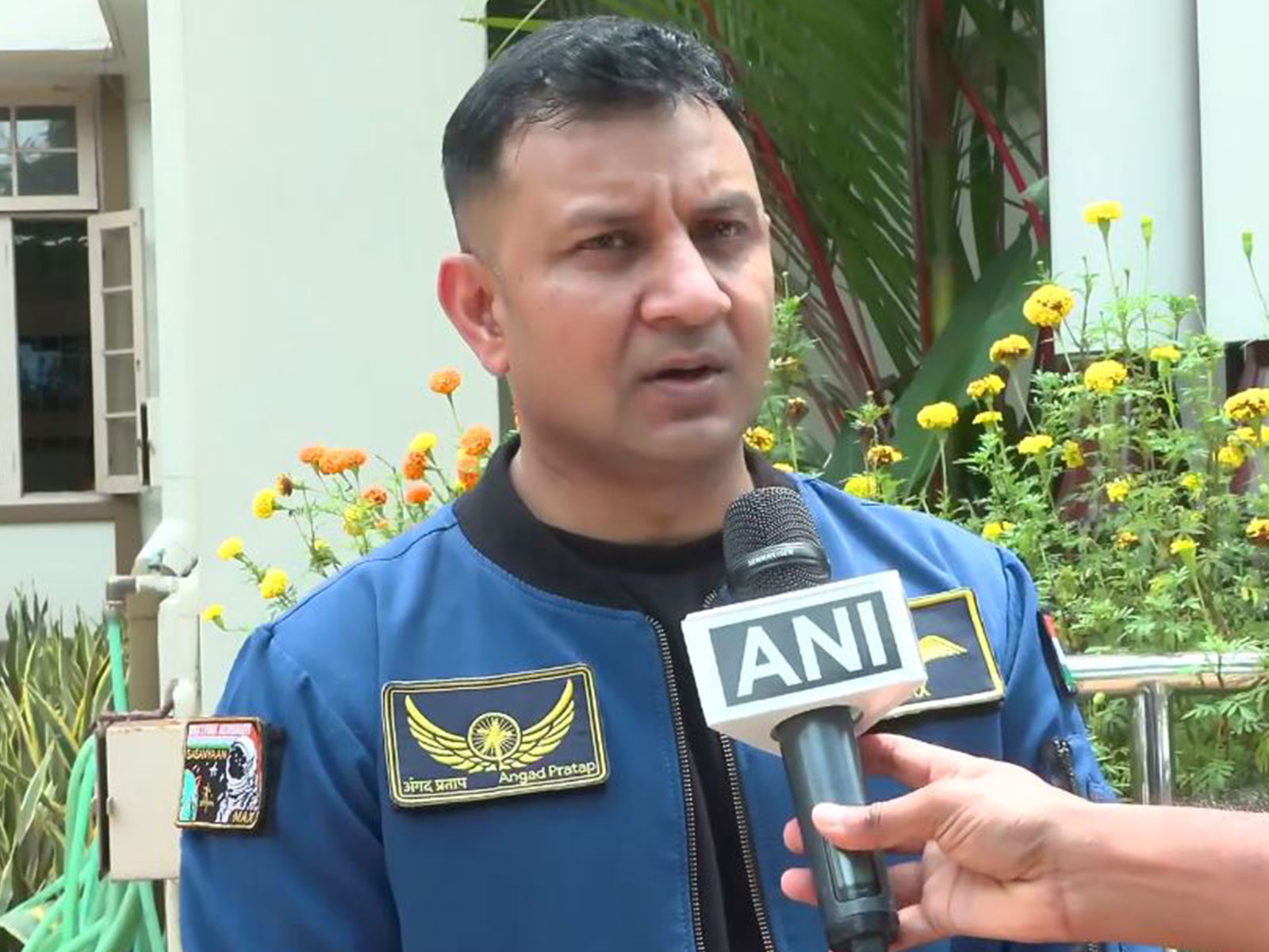 Gaganyaan astronaut designate Group Captain Angad Pratap (Photo/ANI) Gaganyaan astronaut designate Group Captain Angad Pratap (Photo/ANI)