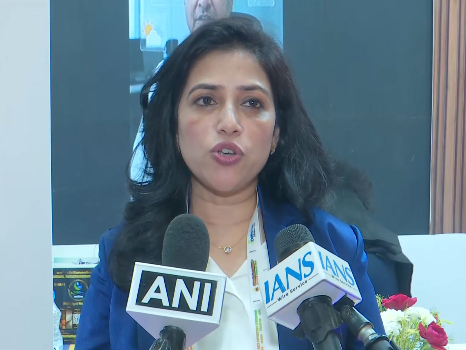 Hansa Shingrakhia, Founder, AgriGuru Online (Photo/ANI)