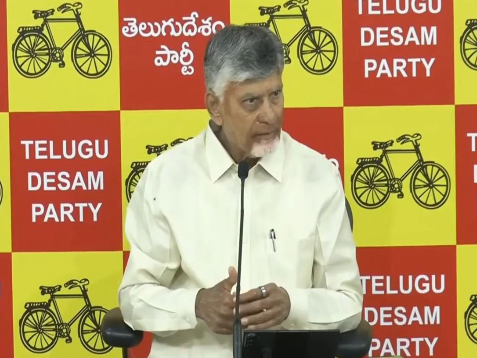 Andhra Pradesh CM Chandrababu Naidu (Photo/ANI) Andhra Pradesh CM Chandrababu Naidu (Photo/ANI)