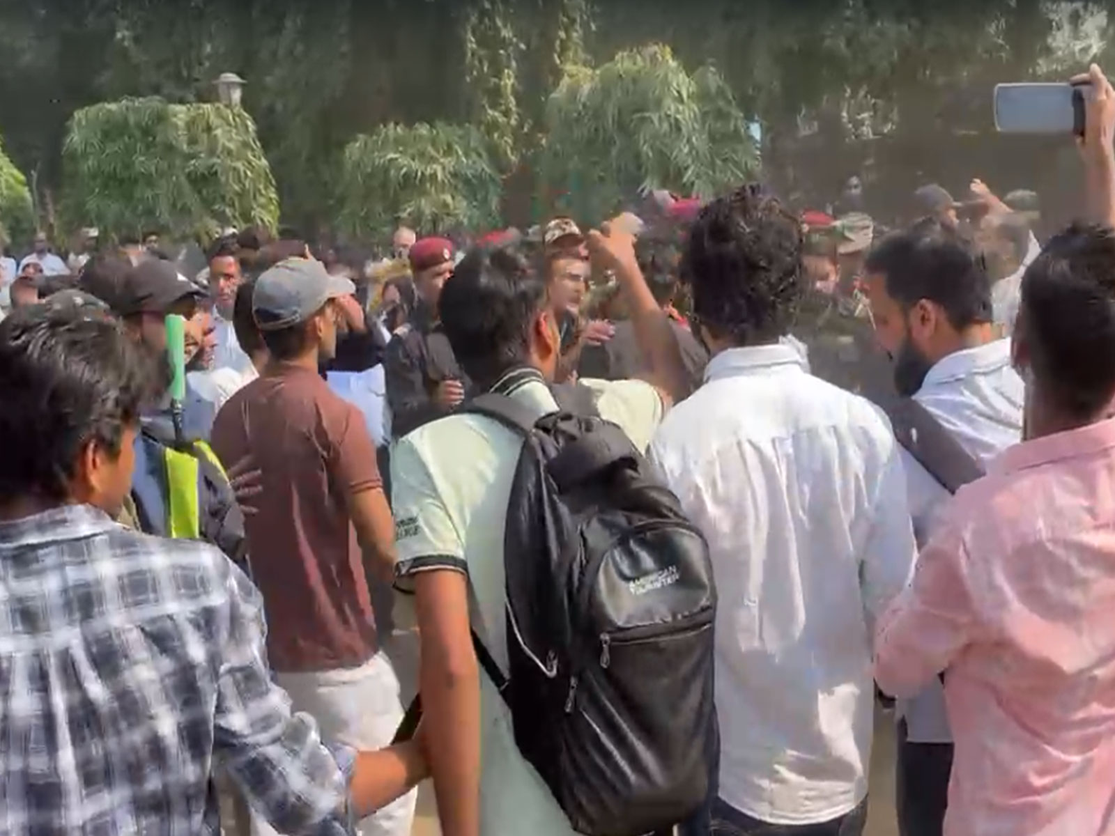 Student protest in Jamia Millia Islamia (File Photo/ANI) Student protest in Jamia Millia Islamia (File Photo/ANI)