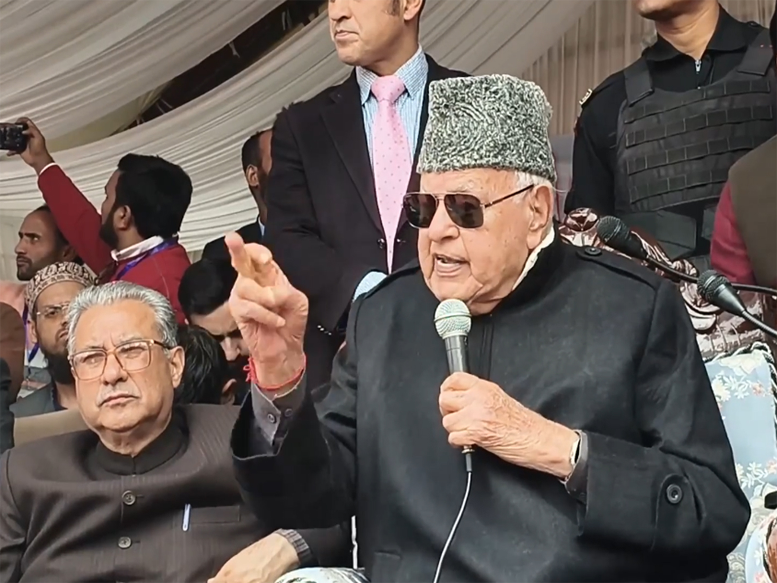 National Conference chief Farooq Abdullah (Photo: ANI) National Conference chief Farooq Abdullah (Photo: ANI)