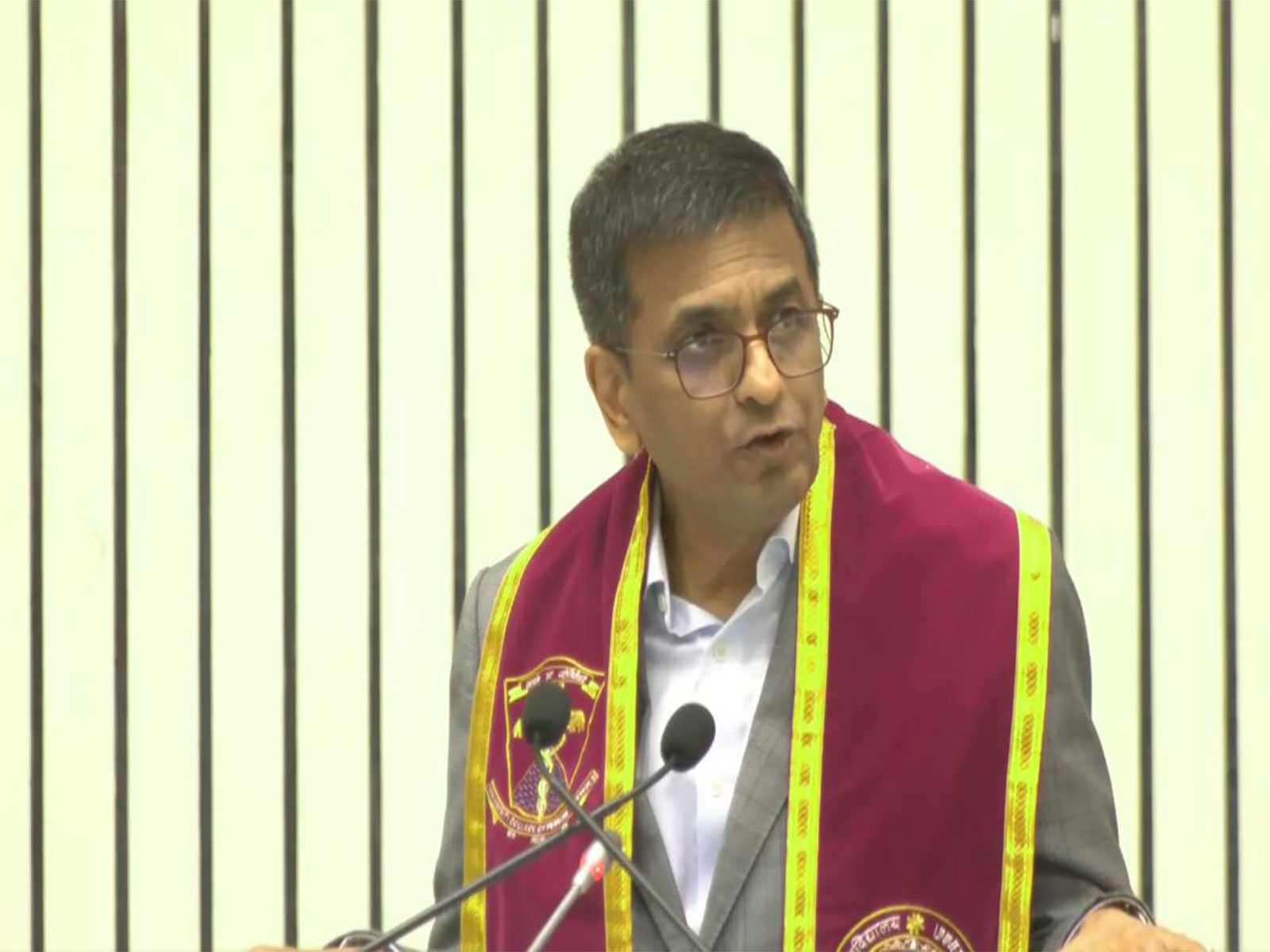 Former Chief Justice of India D Y Chandrachud (Photo/ANI) Former Chief Justice of India D Y Chandrachud (Photo/ANI)