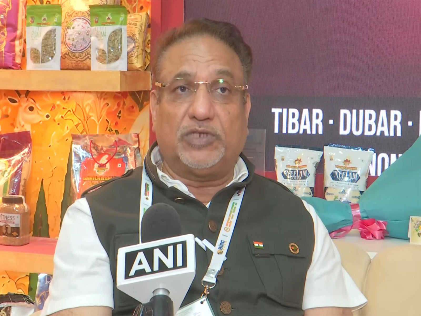 Prem Garg, President of the Indian Rice Exporters Federation (IREF) (Photo/ANI)