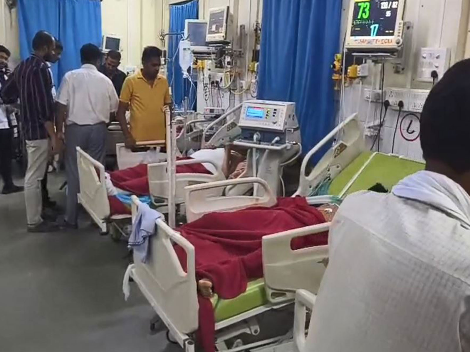 Visual from Government Medical College Hospital, Jalgaon (Photo/ANI)