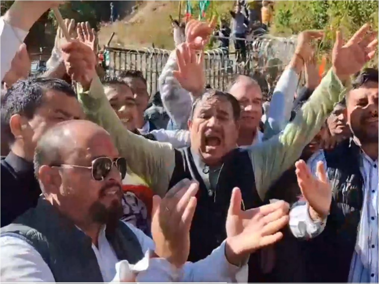 Protest in Uttarakhand (Photo/ANI) Protest in Uttarakhand (Photo/ANI)