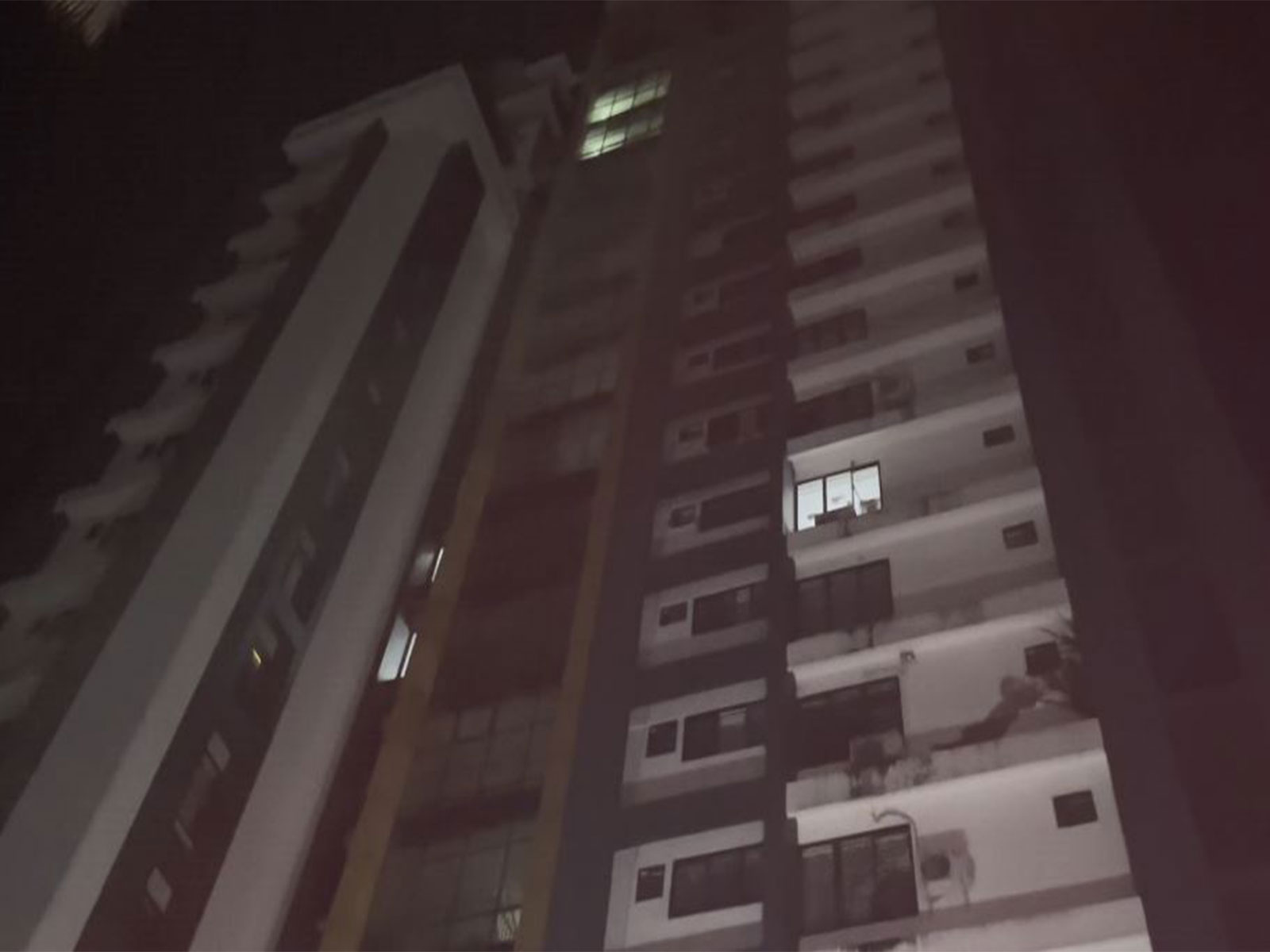 Residence of the Additional District Judge whose minor son was allegedly driving the car involved in the fatal Cheranalloor accident in Kochi (Photo/ANI)