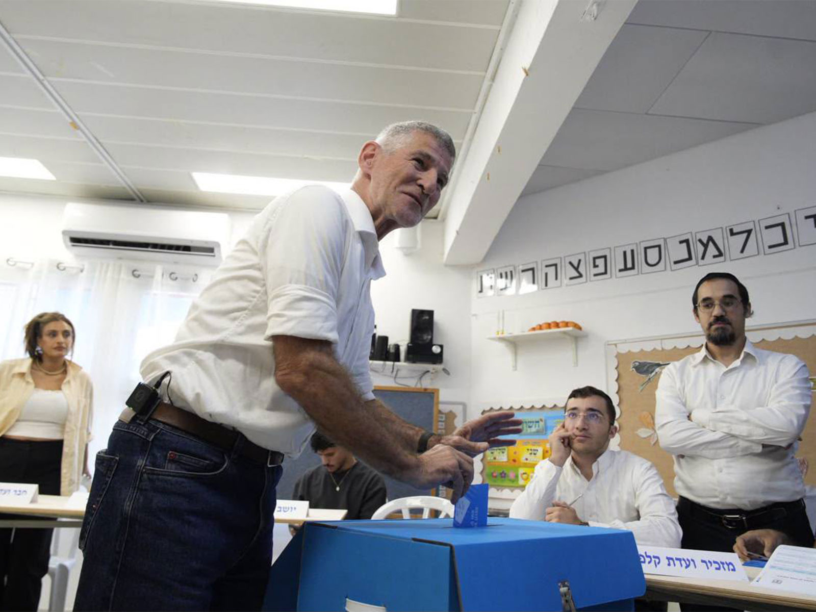 Israel's Democratic leader Yair Golan (Photo/Israel Election Authority)