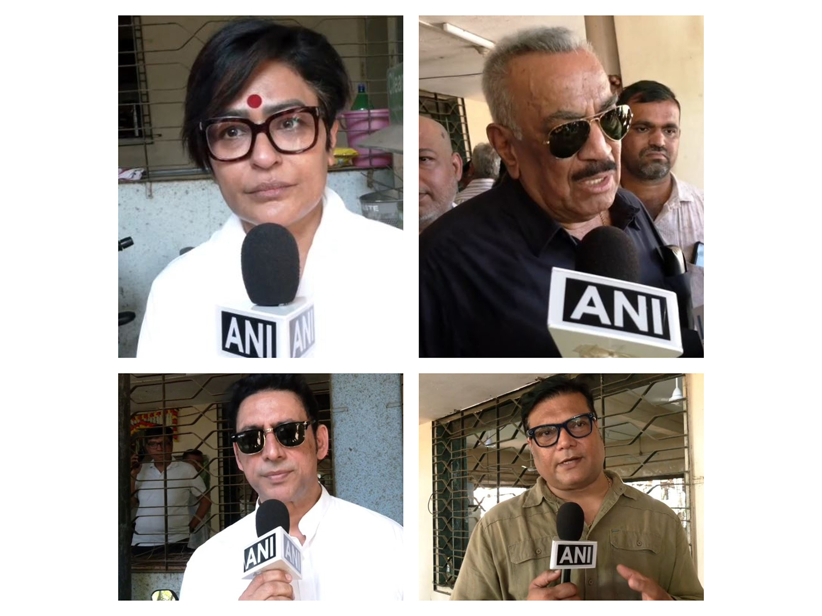 CID actors pay tribute to BP Singh (Image source: ANI) CID actors pay tribute to BP Singh (Image source: ANI)