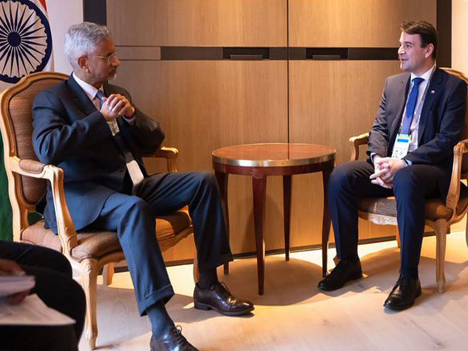 EAM S Jaishankar with Czech Republic Deputy PM Petr Macinka (Photo/X/@DrSJaishankar) EAM S Jaishankar with Czech Republic Deputy PM Petr Macinka (Photo/X/@DrSJaishankar)