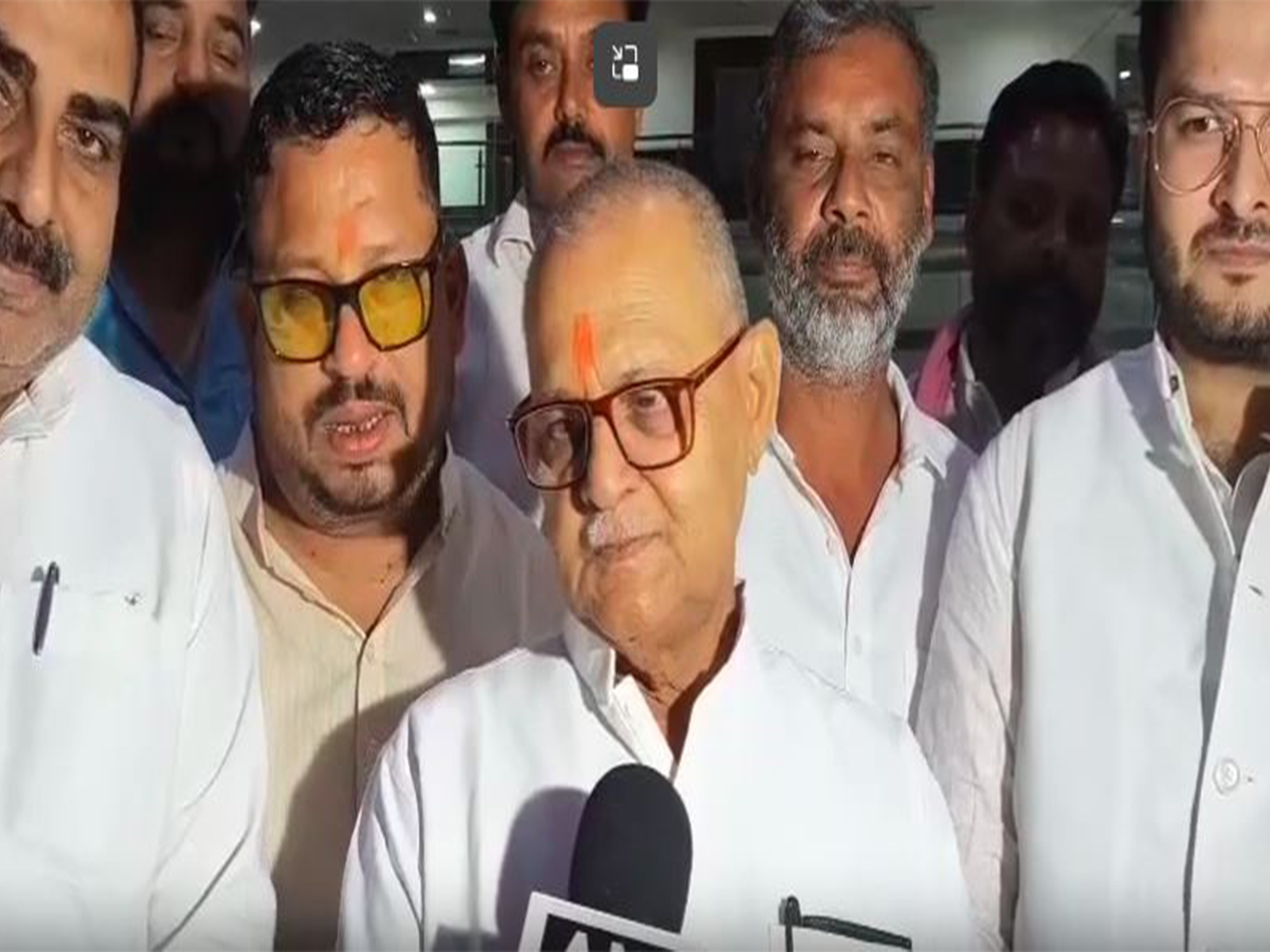Samajwadi Party leader Sanatan Pandey (Photo/ANI)