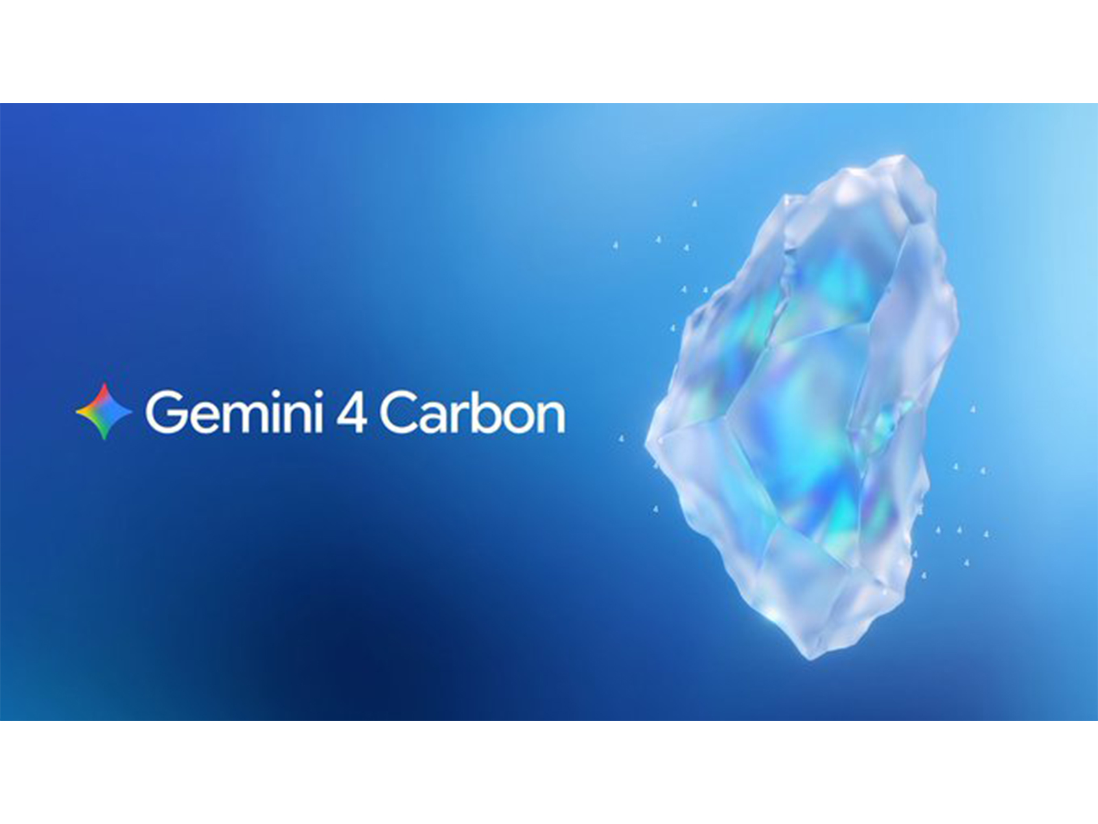 Gemini 4 Carbon (Photo/X/@sundarpichai) Gemini 4 Carbon (Photo/X/@sundarpichai)