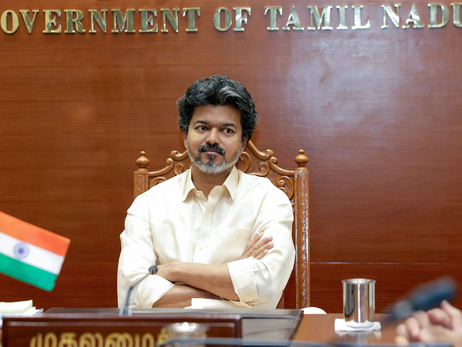 Tamil Nadu CM C. Joseph Vijay (File Photo/ ANI) Tamil Nadu CM C. Joseph Vijay (File Photo/ ANI)