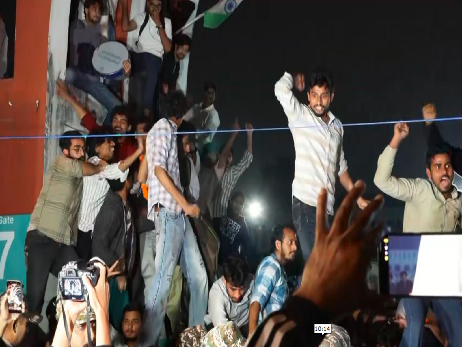 Visual from Jamia Millia Islamia (Photo/ANI) Visual from Jamia Millia Islamia (Photo/ANI)