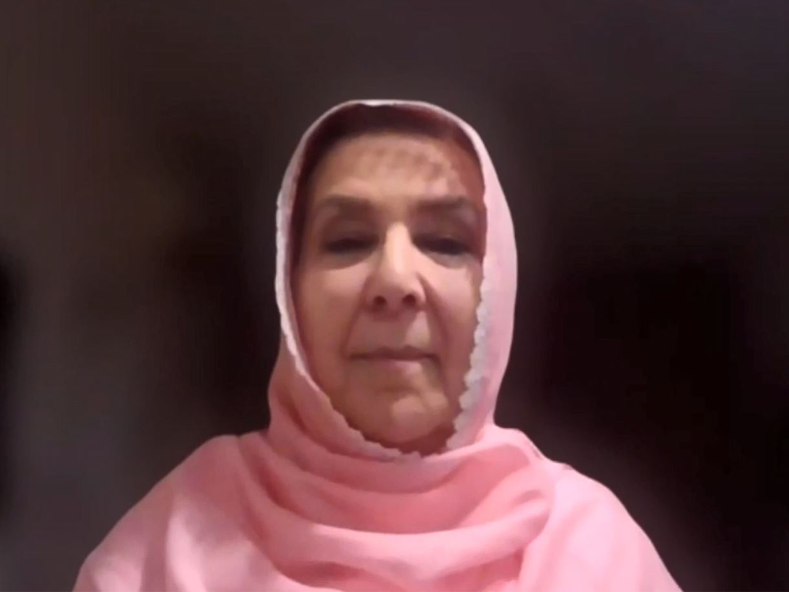 Noreen Niazi, sister of jailed former Pakistani Prime Minister Imran Khan. (File Photo/ANI)