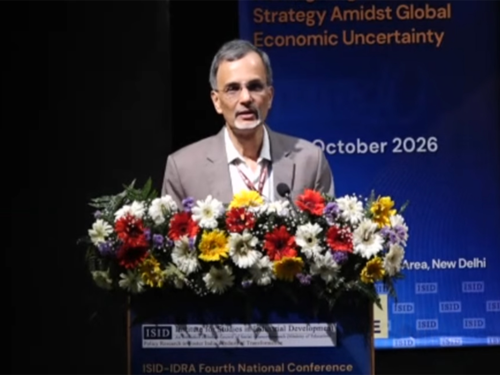 Chief Economic Adviser V. Anantha Nageswaran (Photo/Youtube/ ISID India) Chief Economic Adviser V. Anantha Nageswaran (Photo/Youtube/ ISID India)